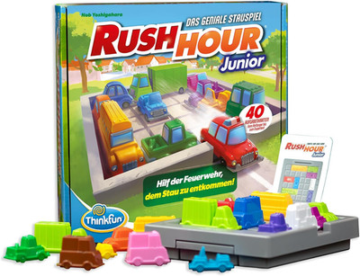 Thinkfun 76603 - Rush Hour Junior - Das Bekannte Logikspiel Für Kinder Ab 5 Jahr
