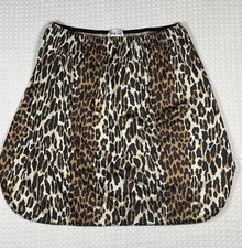 Vintage Vanity Fair Leopard Print Half Slip Skirt Large 18" Made in USA 11-490