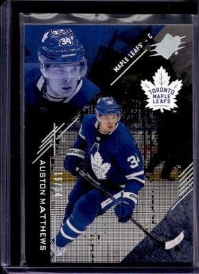 Auston Matthews 2017-18 SPx #2 Spectrum /34