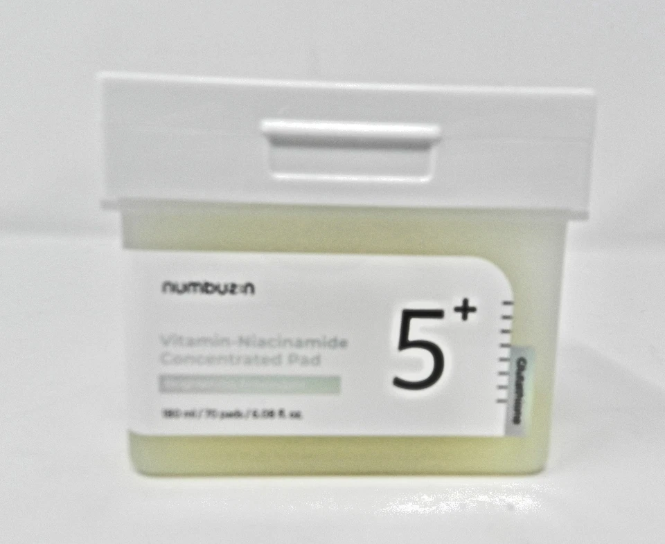 2x Almohadillas Concentradas de Vitamina-Niacinamida Numbuzin Nº 5 70 Almohadillas cada una Foto 3 de 4