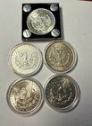 (5) Five Morgan U.S. SILVER DOLLARS: 1885-O( 2) Both Gem, 1889-P, 1896-P, 1903-P — photo 2
