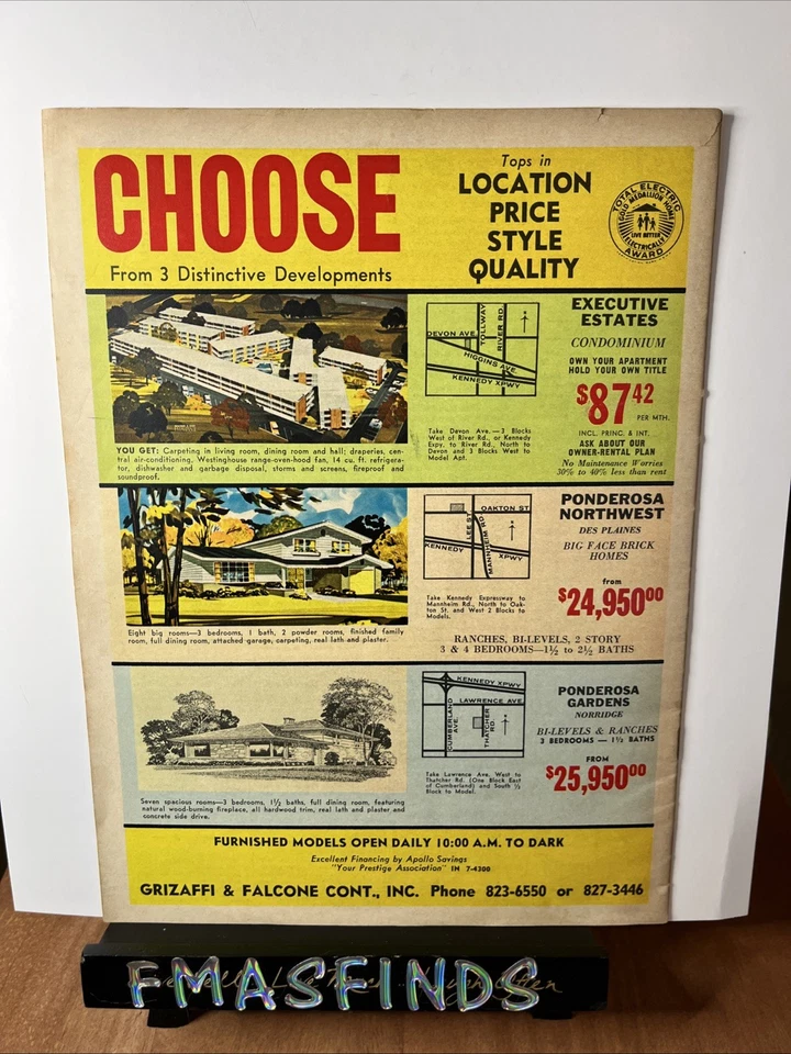 Q2 1965 CHUCK CONNORS Jan 23-29 Chicago Tribune TV WEEK Magazine regional Foto 2 de 2