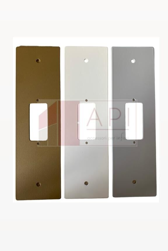 Placca Cieca Per Avvolgibile - Interasse 165 Mm, Colore Bianco - Foto 4