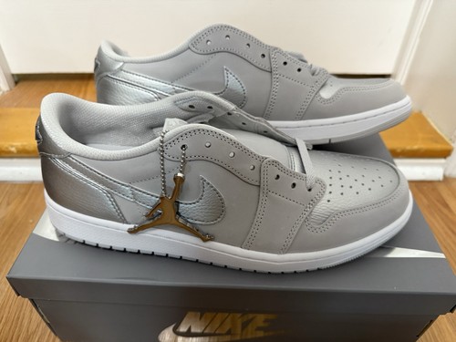 Nike Jordan 1 Retro Low OG Metallic Silver Cool Grey CZ0790-002 Size 12 CO.JP