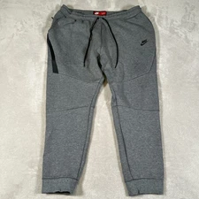 Nike Tech Fleece Jogger Pants Men's Size 3XL Gray Drawstrings 805162-091 READ*