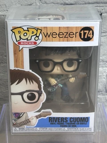 2020 Funko Pop! Vinyl: Rocks Weezer Rivers Cuomo #174 Vaulted with Protector