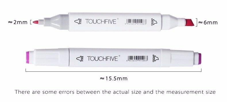 M17000-FS MOREZMORE TouchFive 0 COLORLESS BLENDER Art Marker Alcohol-based