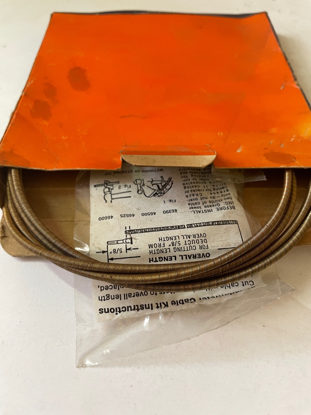 NAPA 46390 Universal Speedometer Cable 81" Long for sale online eBay