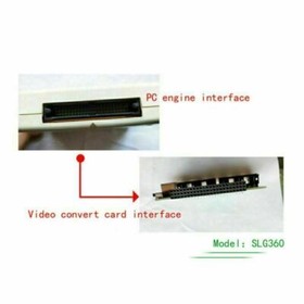 1PCS Engine Turbografx Game Console RGB Video Booster RGBS Signal Audio Output