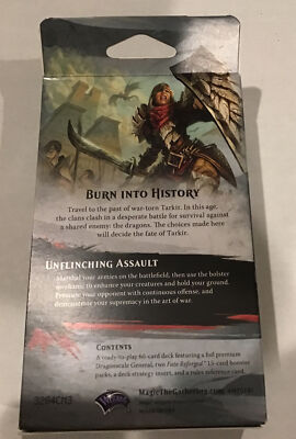 MAGIC THE GATHERING Fate Reforged Intro Pack UNFLINCHING ASSAULT