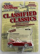 Racing Champions Classified Classics ‘53 Packard Caribbean Convertible (B34)