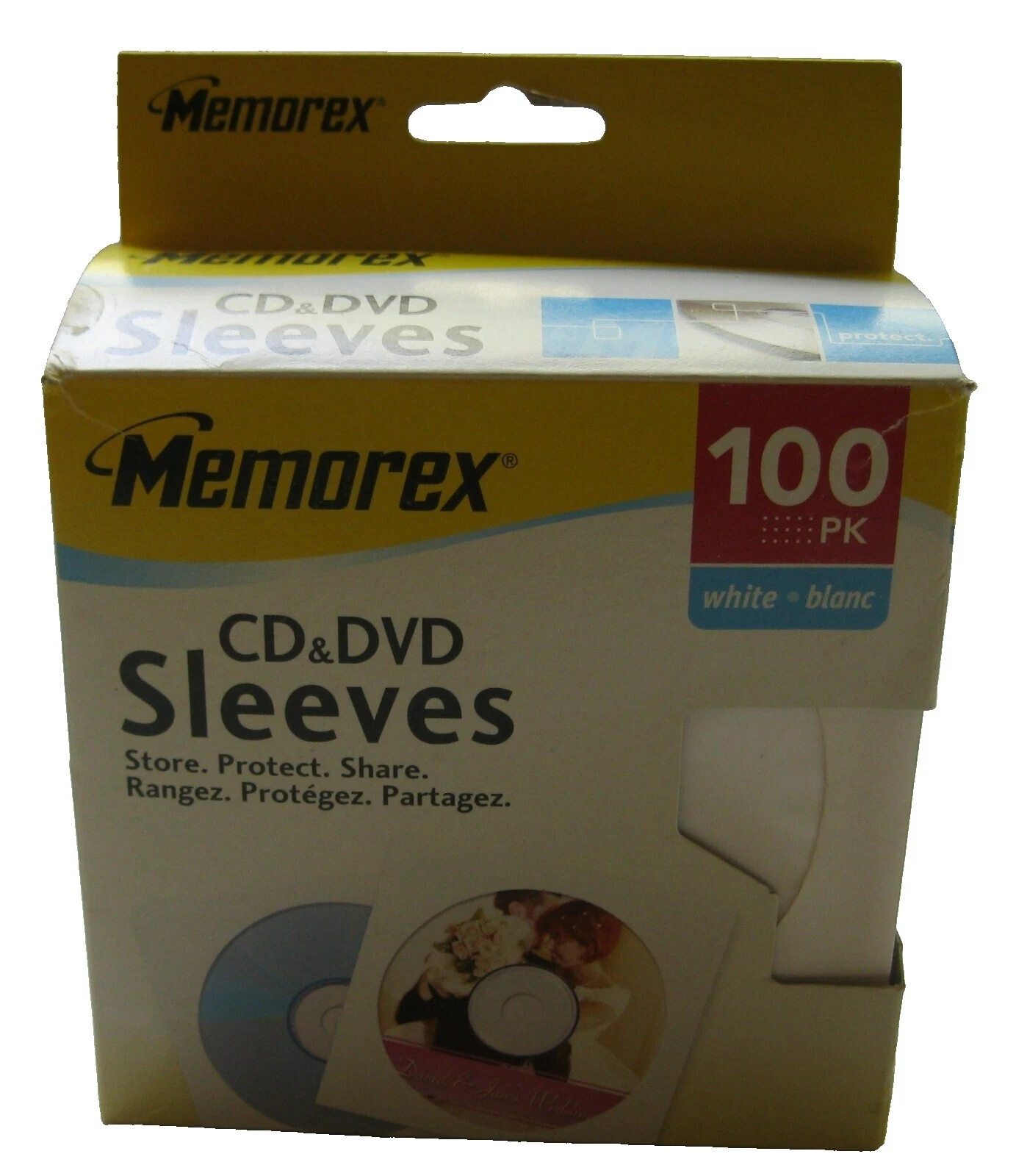 Papel Memorex Mangas Mídia Virgem