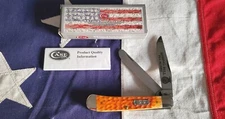 2014 Case XX 4H FFA Alumni Spring Hill TN Tennessee Pocket Knife Trapper Orange