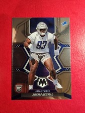 2022 Mosaic Football Josh Paschal Rookie #388 Detroit Lions RC