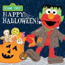 Happy Halloween! (Sesame Street Scribbles Elmo) - Hardcover - GOOD