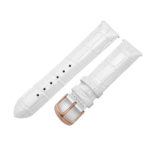 Elegant Ladies White Silicone Strap‎ With Goldtone Casse And White Bezel Ladies White Silicone Strap With Goldtone Casse And White  main image 2
