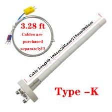 US NEW High Temperature Type K Thermocouple C...
