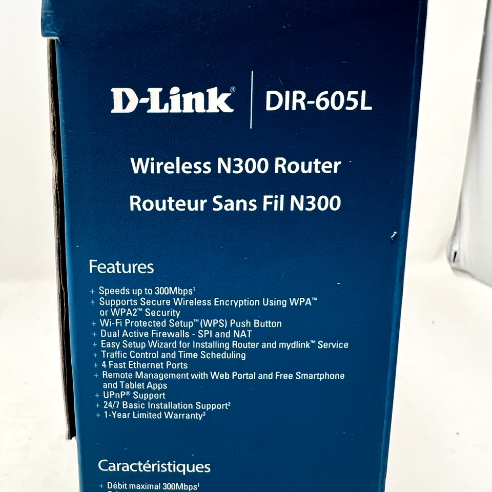 D-Link Wireless Mbps Home Cloud App-Enabled N 300 Broadband Router (DIR-605L - Image 3 of 4