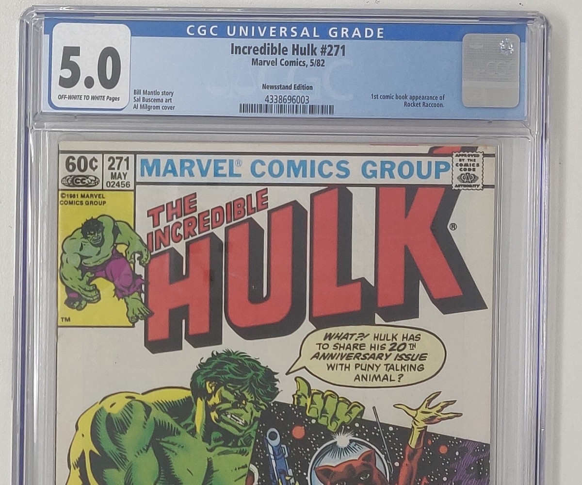 The Incredible Hulk #271 CGC 5.0 1st Comic Book Appearance Of