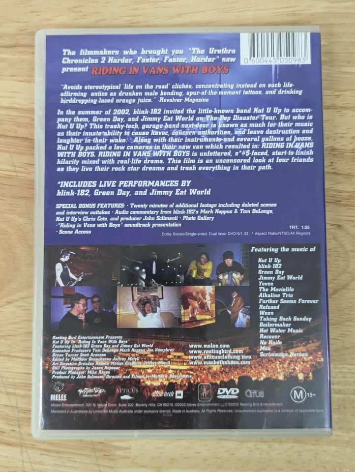 Riding In Vans With Boys- Kit U Up Touring With Green Day/ Blink 182/ Jimmy Eat - Image 2 of 4