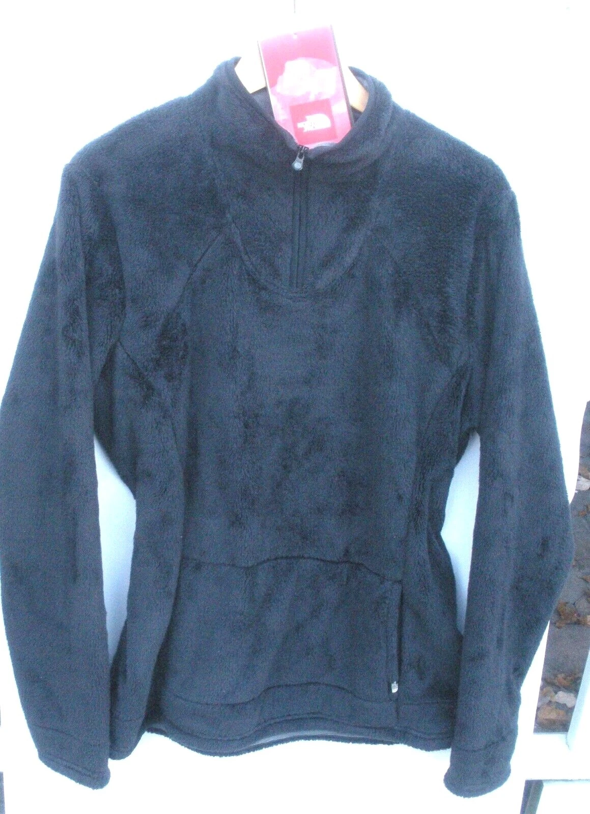The North Face Womens Mossbud Fleece 1/4 Zip Pullover- ATYT- S ,M,L,XL- Blk- New
