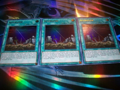 3x Afterglow 1st Edition Ultra Rare BLAR-EN017 Yu-Gi-Oh!