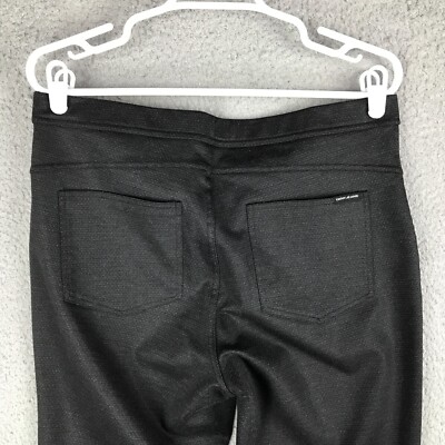 DKNY Jeans Womens High Rise Skinny Stretch Black Pants Size