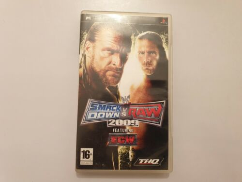 Smack vs RAW 2009 Sony PSP pal España COMPLETO  - Imagen 1 de 5