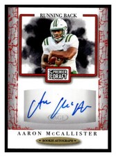 Aaron McCallister 2021 SAGE HIT Low Series A32  AU  Autographs Red  Auto