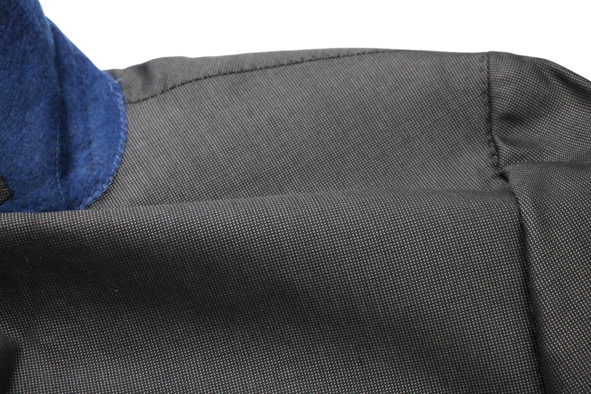 7-42【美品】Massimo Dutti アンコンジャケット　ウールシルク MASSIMO DUTTI Wool-Silk Blazer Men's (UK) 42 Single Breasted