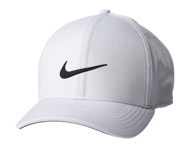 gray nike golf hat