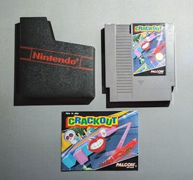 Crackout Complete in Box NES PAL