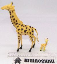Lot Giraffe Figure Zoo Animal Figure Plastic Figurine Toy