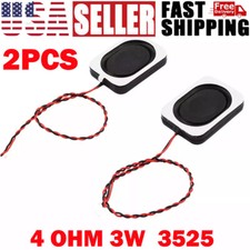  2pc 3525 Speaker 3W 4Ohm Speaker Small Cavity Ultra-thin Box Speaker USA