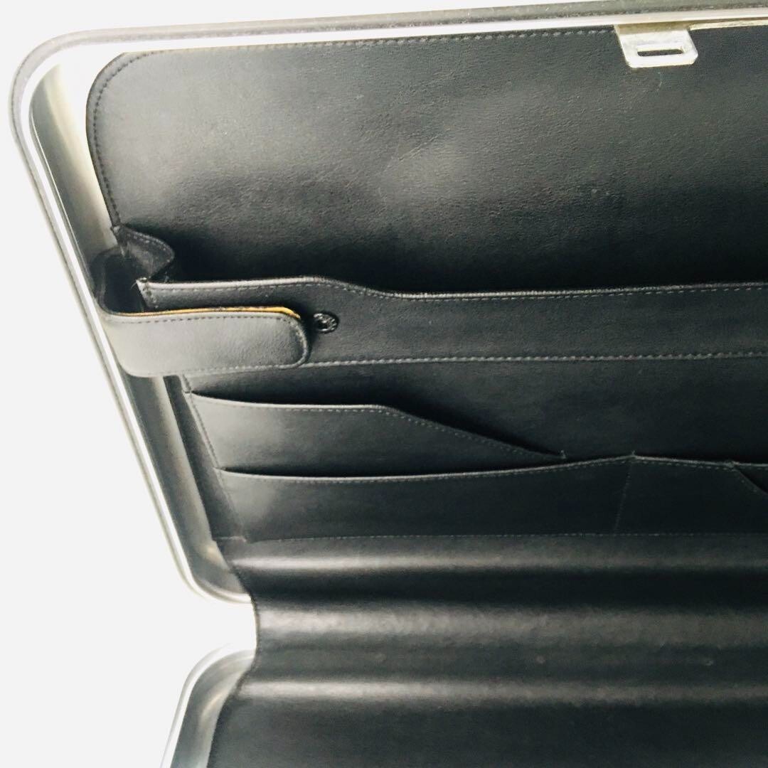 Zero Halliburton Attache Case Silver Business Slimline eBay