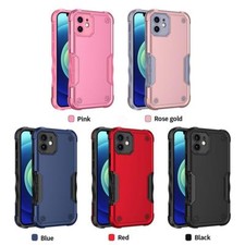 NEW Heavy Duty Shockproof Case For iPhone SE 3/SE 2/8/7/11 Non Slip Hybrid Cover