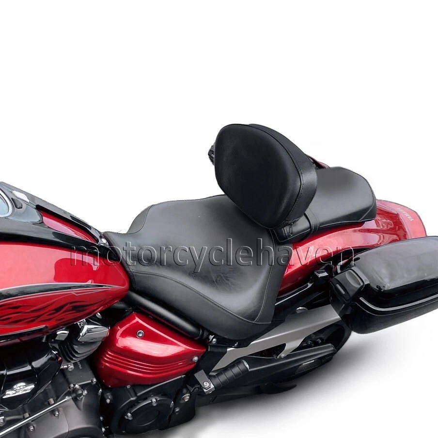 Juego de almohadillas de respaldo de conductor para motociclista Yamaha Raider XV 1900 2008-up Foto 3 de 4