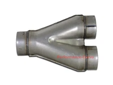 4" / 4" Y Pipe Universal Custom Performance Exhaust Diesel