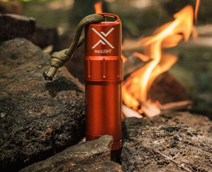 Leak/waterproof Replaceable Flint Orange