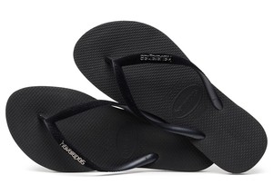 havaianas slim velvet black