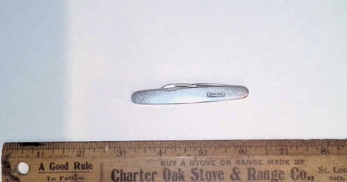 Vintage Sears CRAFTSMAN USA #9558 Four Blade Senator Penknife SS - Picture 3 of 4