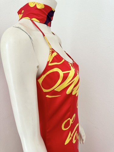 Voyage Passion Mujeres Vestido Caliente Sexy Rojo Flor Japonesa Talla S - Imagen 5 de 24