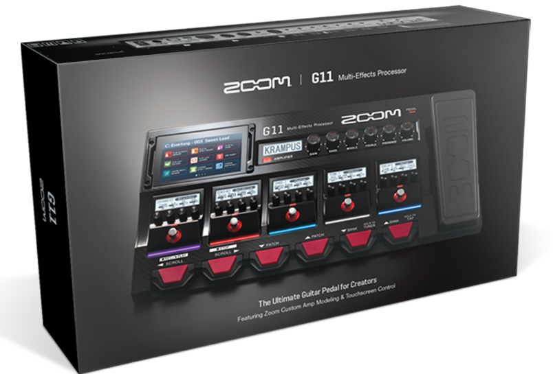 ZOOM G11 Guitar Multi Effects Pedal Processor W/Box | eBay