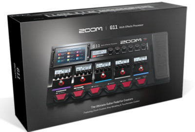 ZOOM G11 Guitar Multi Effects Pedal Processor W/Box | eBay
