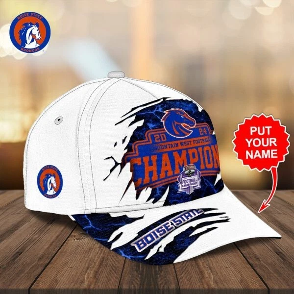 Personalized Boise State Broncos Football Classic Cap, Champions Football Cap, Game Day Football Cap