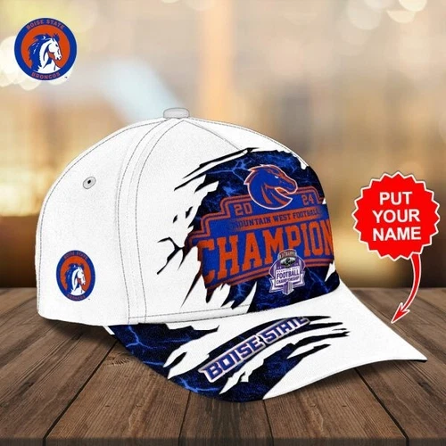 Personalized Boise State Broncos Football Classic Cap, Champions Football Cap, Game Day Football Cap