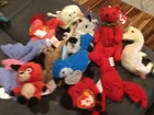 Vintage TY Beanie Baby McDonalds Beanies Mini Plush Stuffed Animal -  Lot C