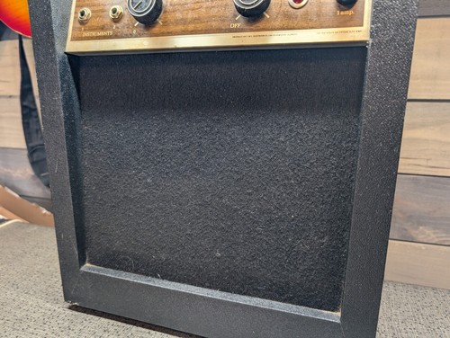 1967 Kalamazoo Model 1 Wood Face Black Grill All Tube Guitar Amplifier Excellent - Picture 11 of 16