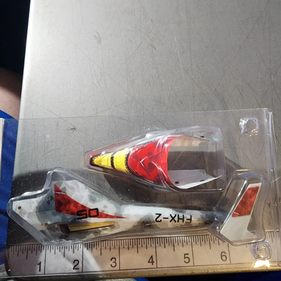 Force FCE2127BL Body/Canopy, Blue: FHX Battle Heli/Helicopter - Image 3 of 3