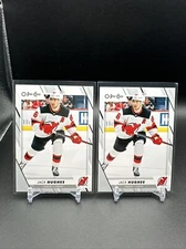 2023-24 O-Pee-Chee #6 Jack Hughes New Jersey Devils Lot Of 2 Hockey NHL Cards